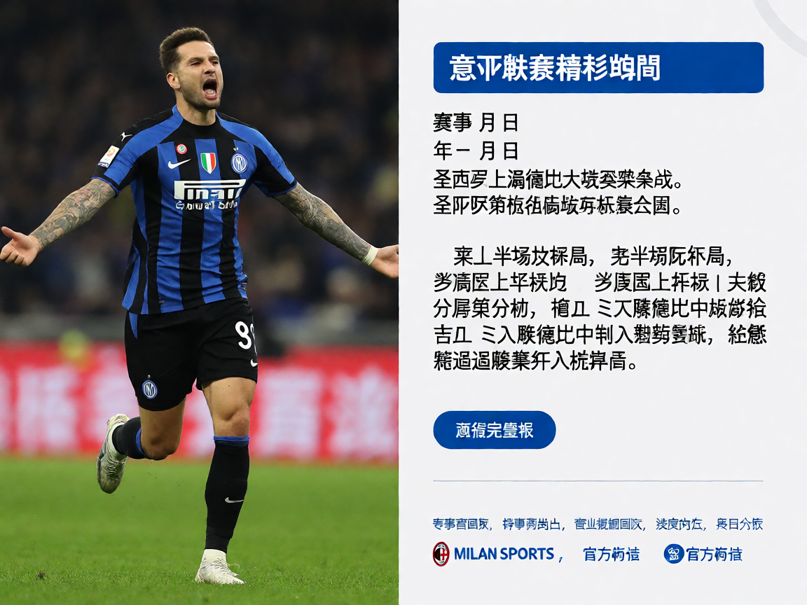 AC米兰球员庆祝进球——意甲联赛精彩瞬间